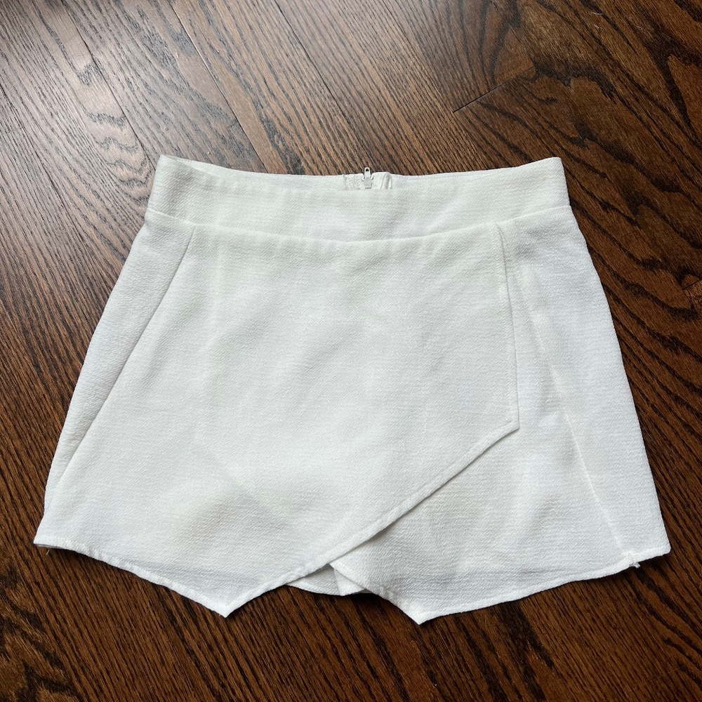 Necessary White Skort